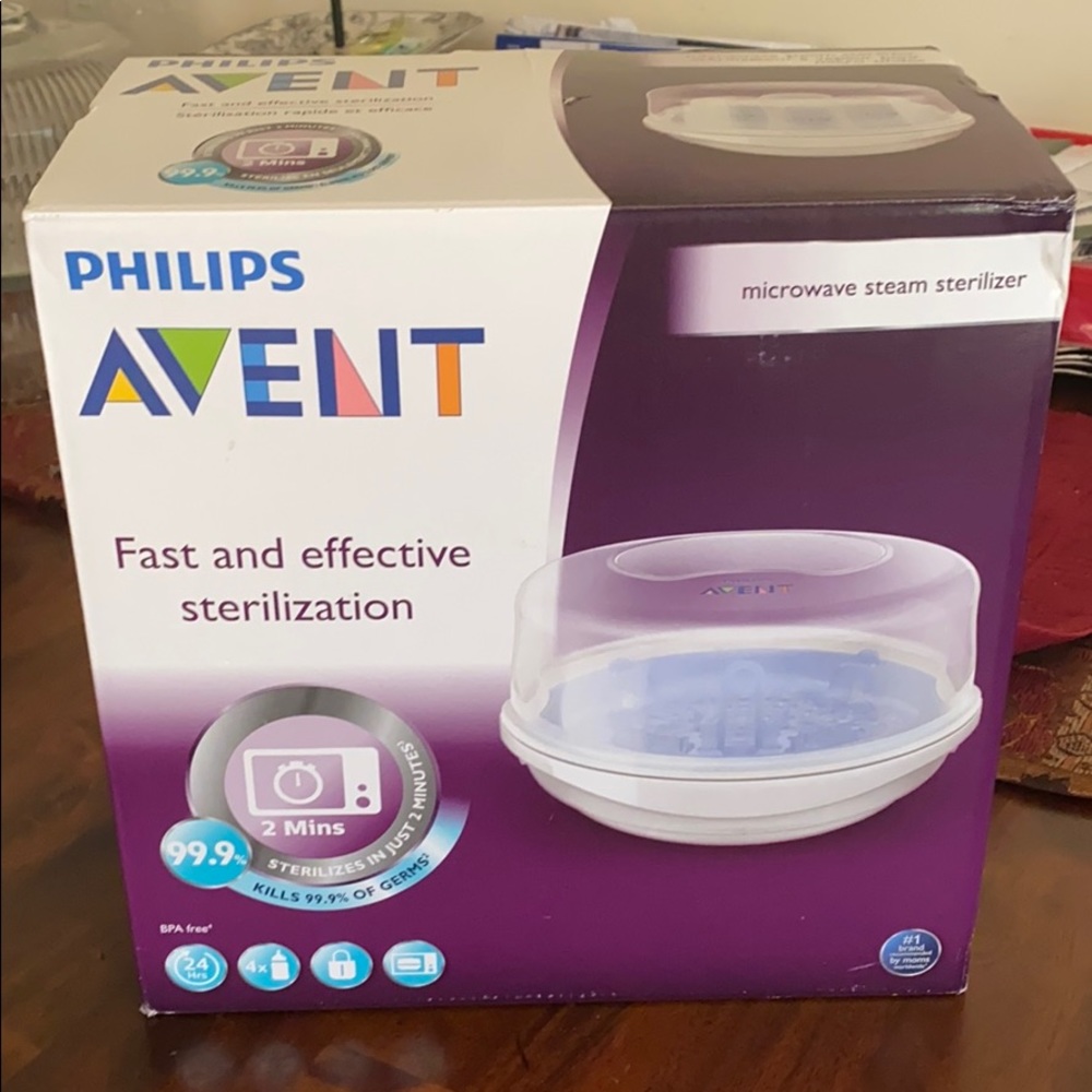 *Brand New Avent Microwave Steam Sterilizer!